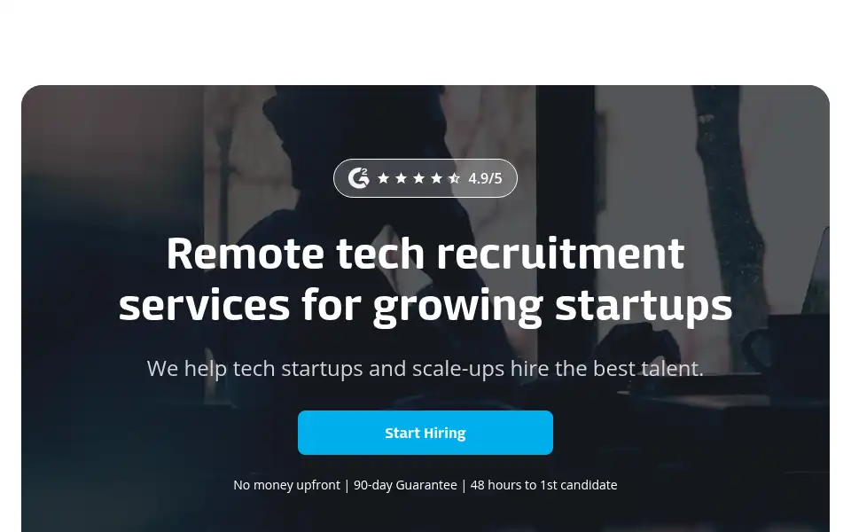 Screenshot of remotecrew.io
