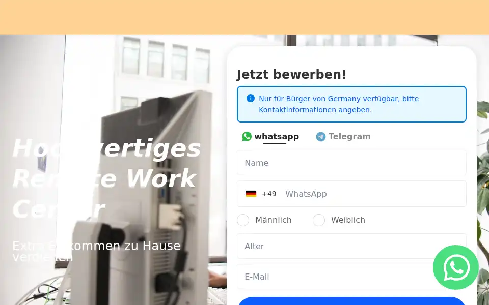 Screenshot of remotejobbd.com