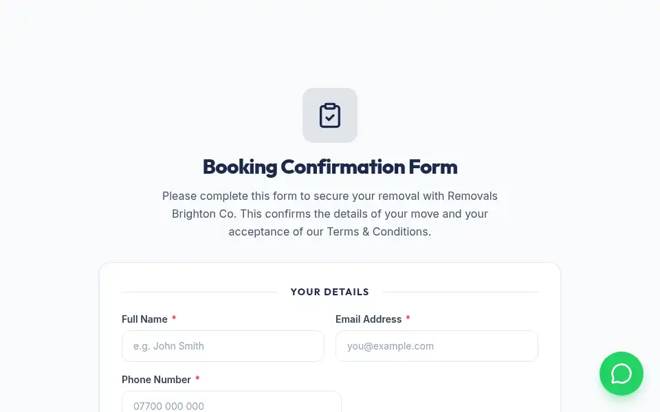 Screenshot of removalsbrighton.co