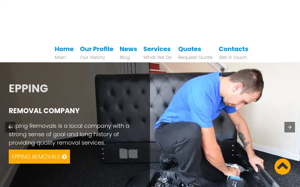 Screenshot of removalsepping.co.uk