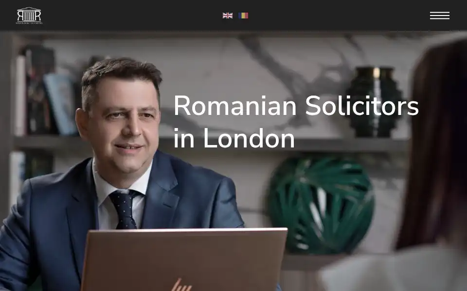 Screenshot of remusrobusolicitors.co.uk