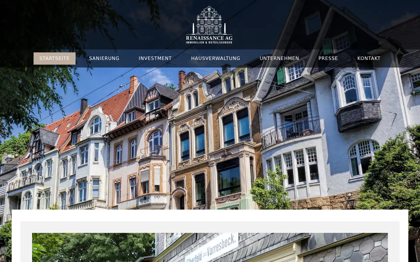 Screenshot of renaissance.ag