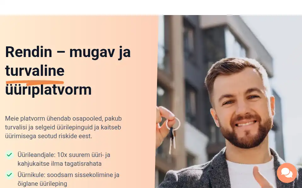 Screenshot of rendin.ee