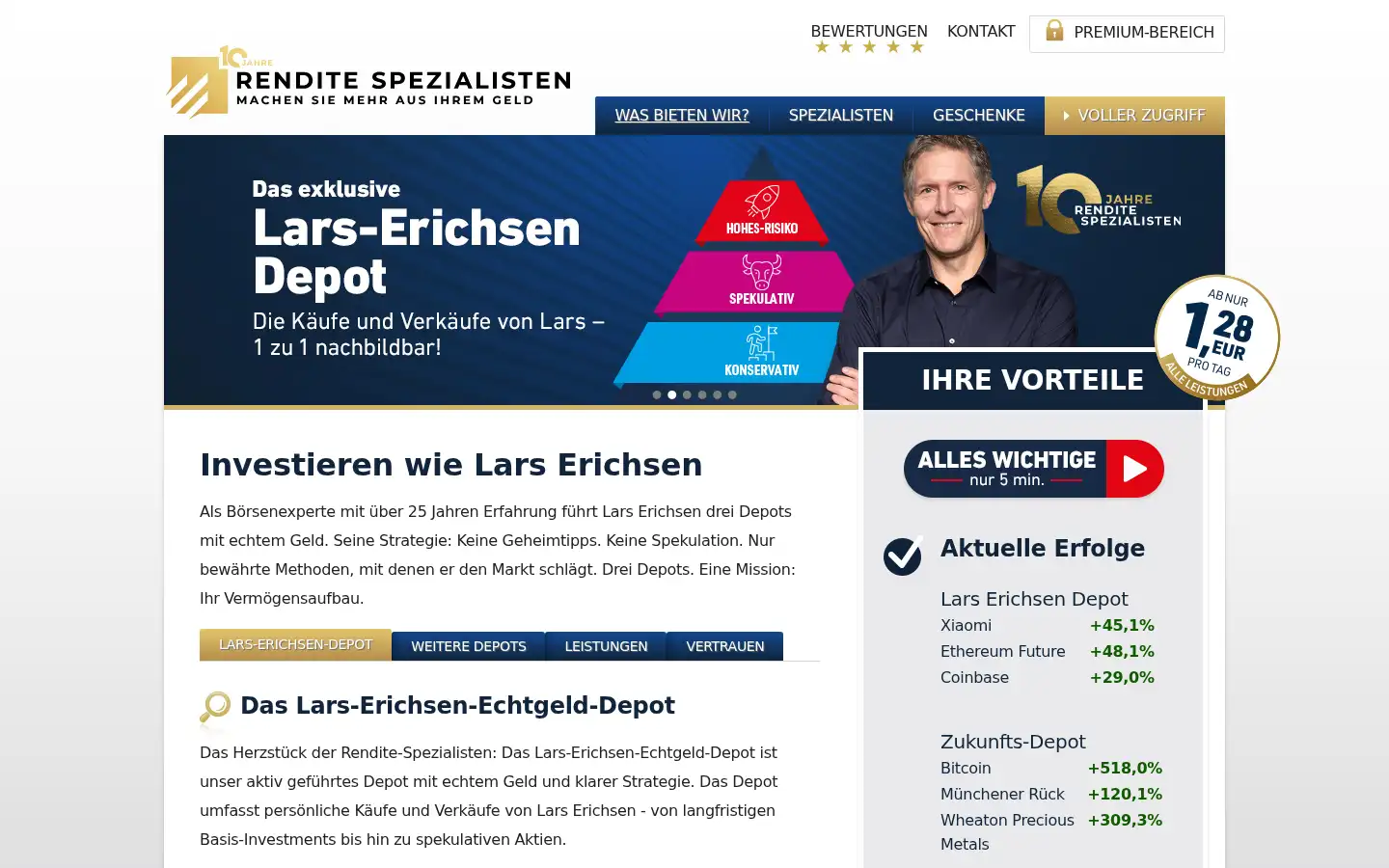 Screenshot of rendite-spezialisten.de