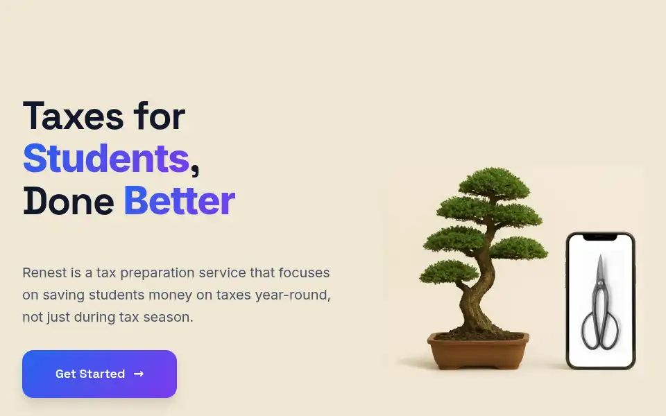 Screenshot of renesthorizons.com