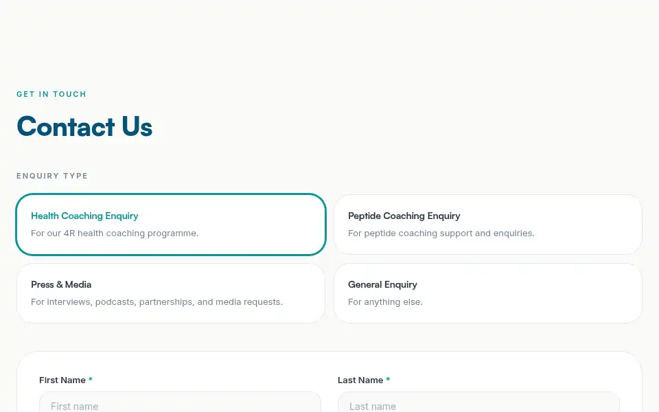 Screenshot of renew-coaching.com