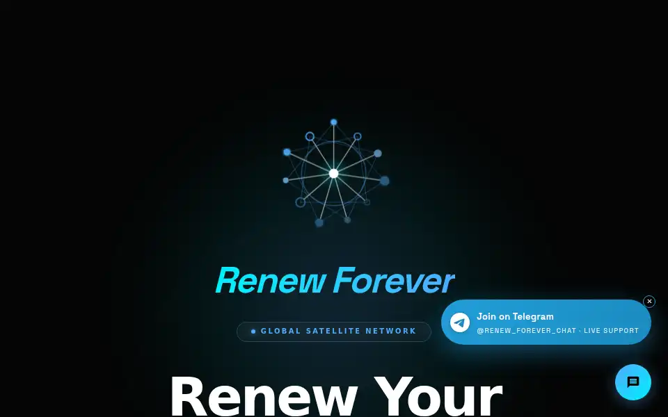 Screenshot of renew-forever.com