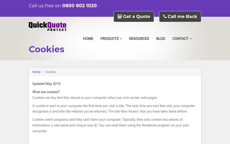 Screenshot of renew-life.com