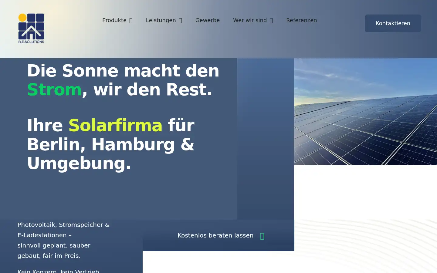 Screenshot of renewable-energy-solutions.de