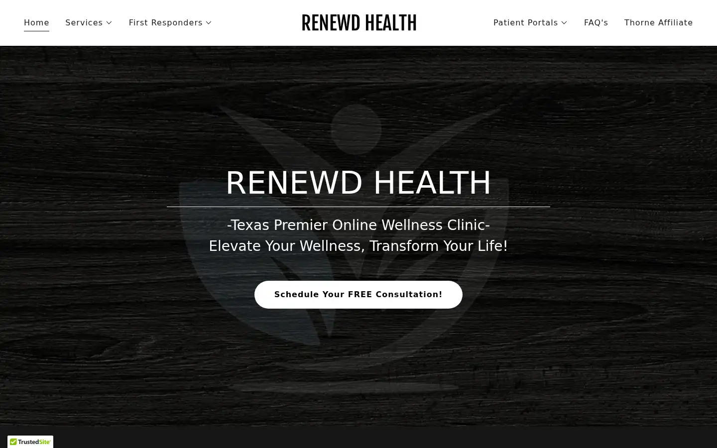 Screenshot of renewdhealth.com