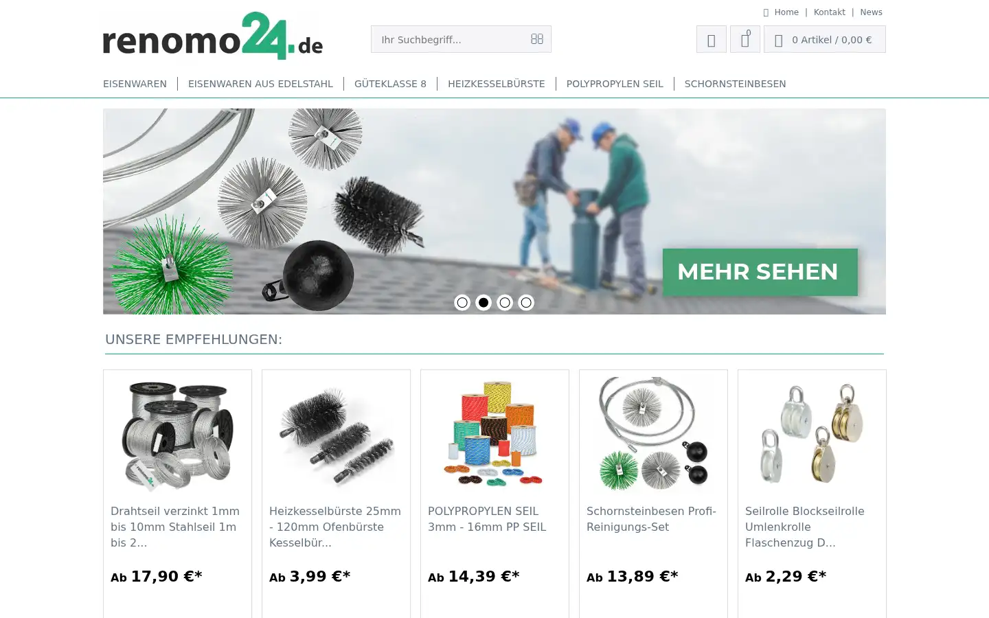 Screenshot of renomo24.de