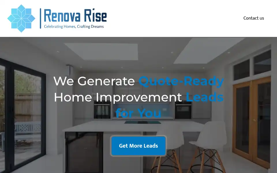 Screenshot of renovarise.co.uk
