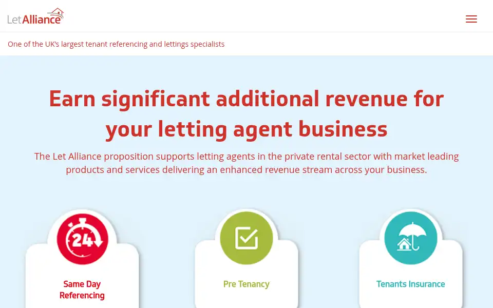 Screenshot of rent4sure.co.uk