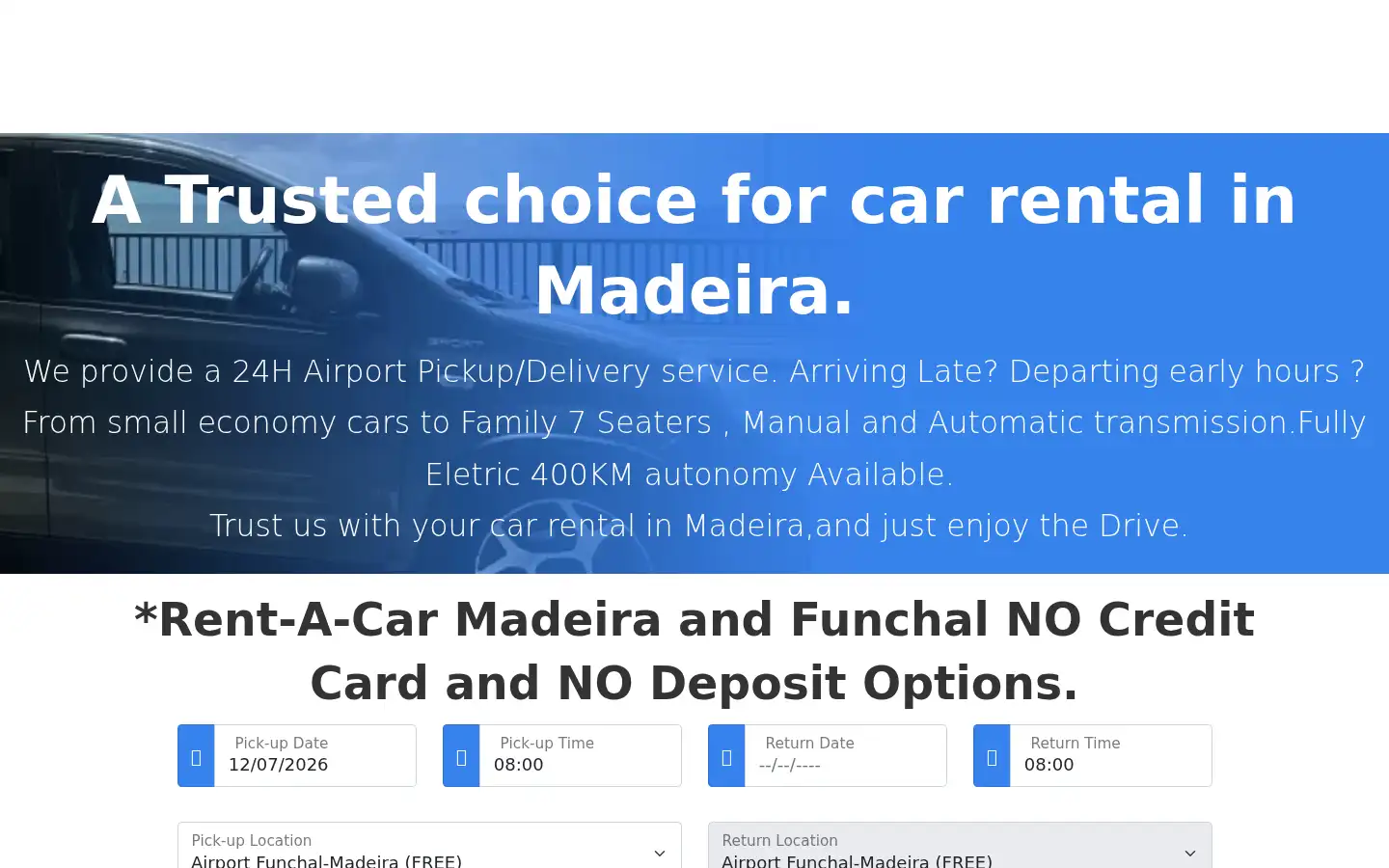 Screenshot of rentadrive.pt