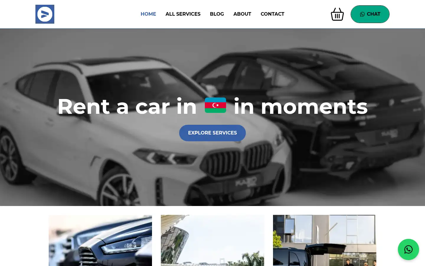 Screenshot of rentcenter.az
