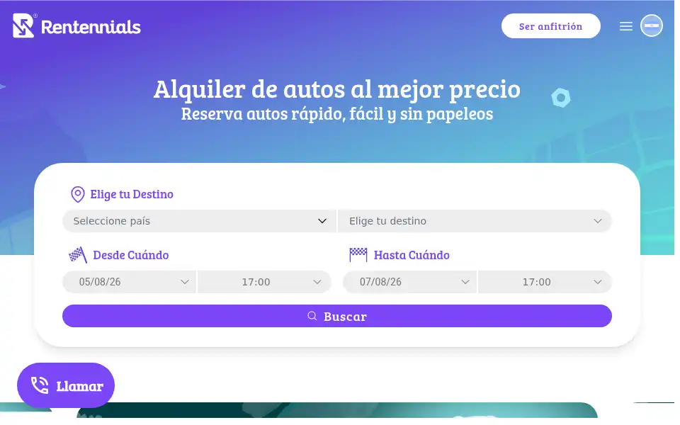 Screenshot of rentennials.app
