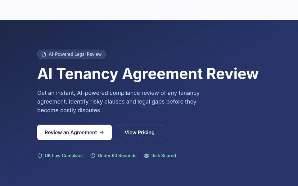 Screenshot of rentfix.ai
