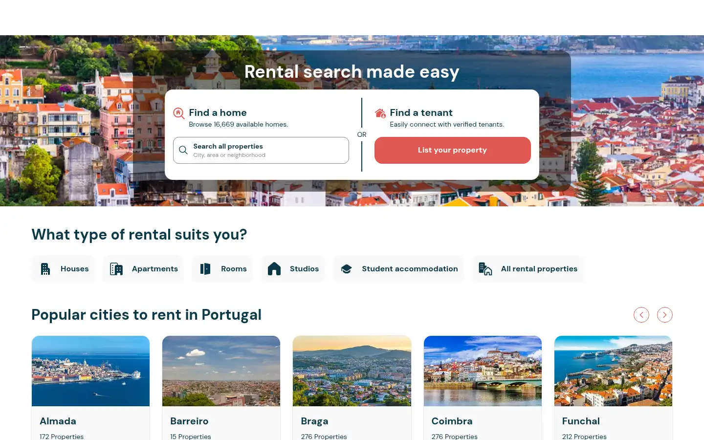 Screenshot of rentola.pt