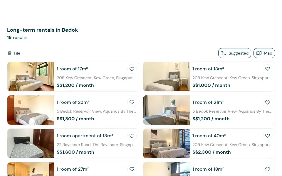 Screenshot of rentola.sg