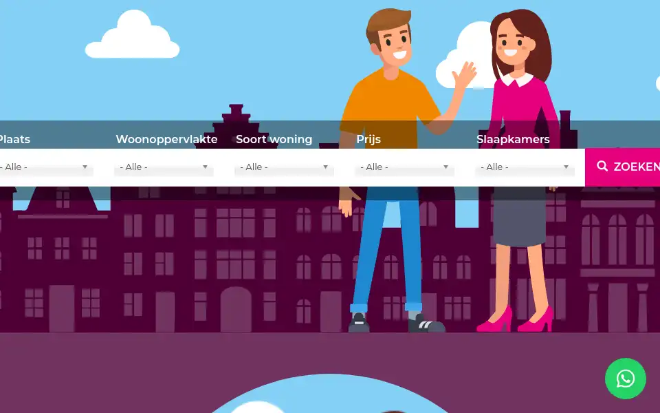 Screenshot of rentwebs.nl
