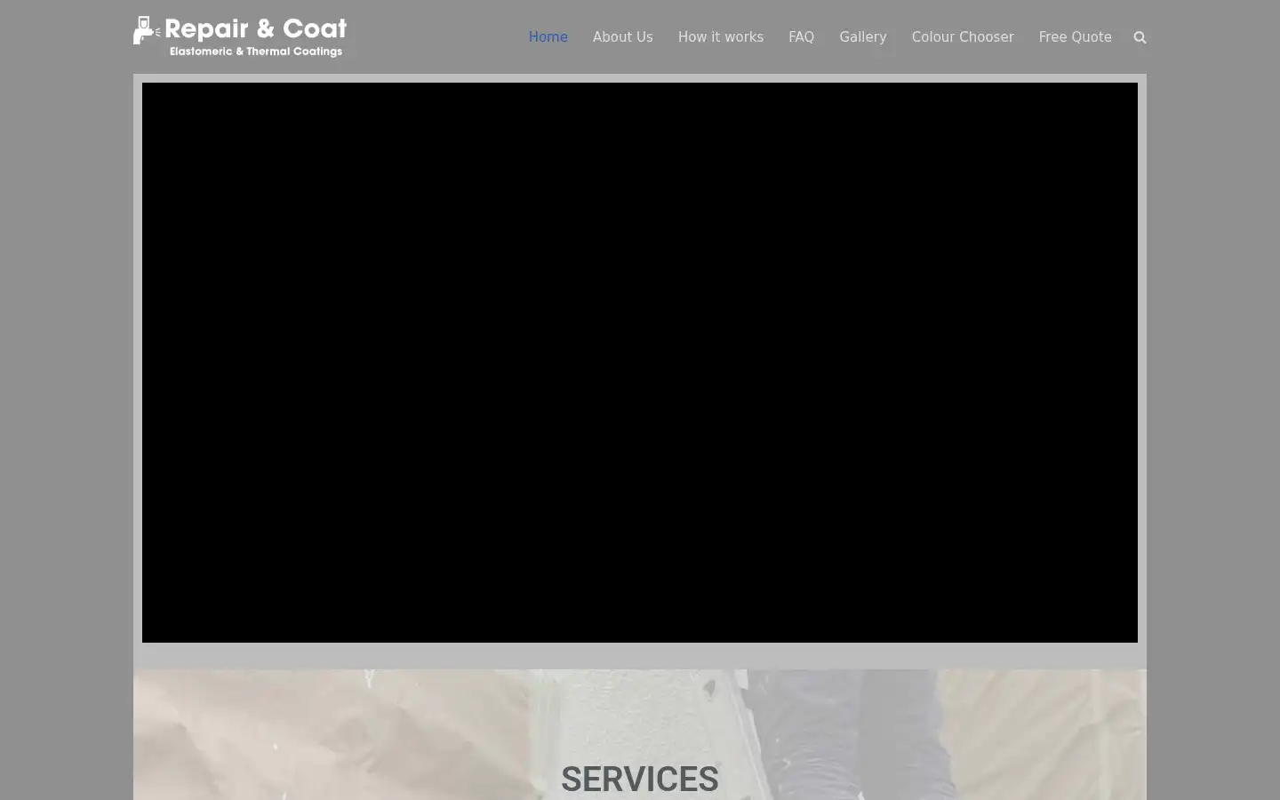 Screenshot of repairandcoat.co.uk
