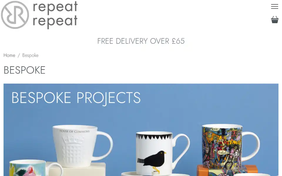 Screenshot of repeatrepeat.co.uk