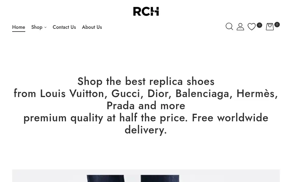 Screenshot of replicacollecthub.com