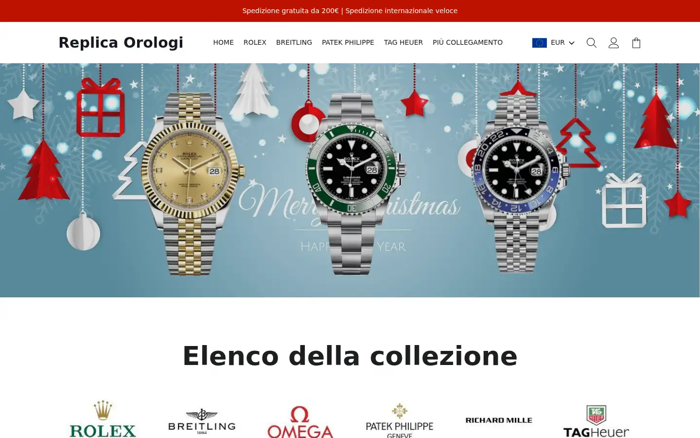 Screenshot of replicaorologi.is