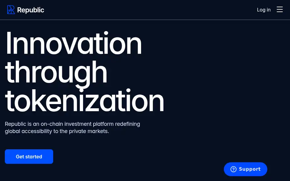 Screenshot of republic.com