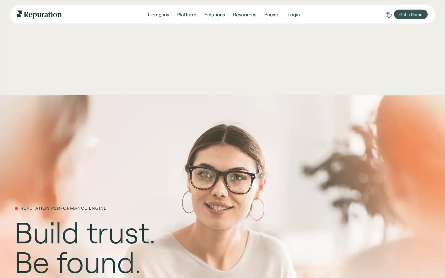 Screenshot of reputation.com