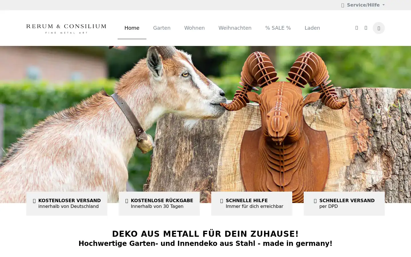 Screenshot of rerum-consilium.de