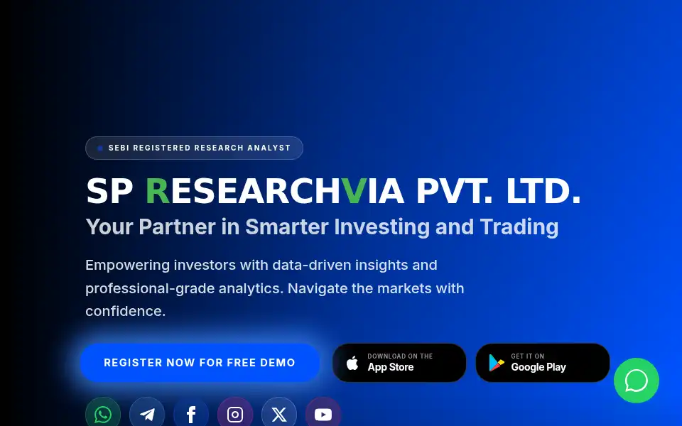 Screenshot of researchvia.in