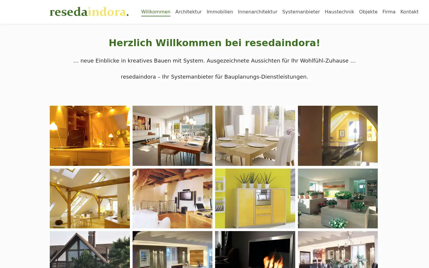 Screenshot of resedaindora.ch