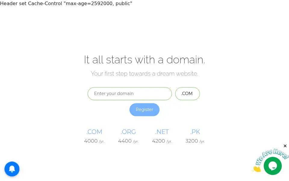 Screenshot of resell.net