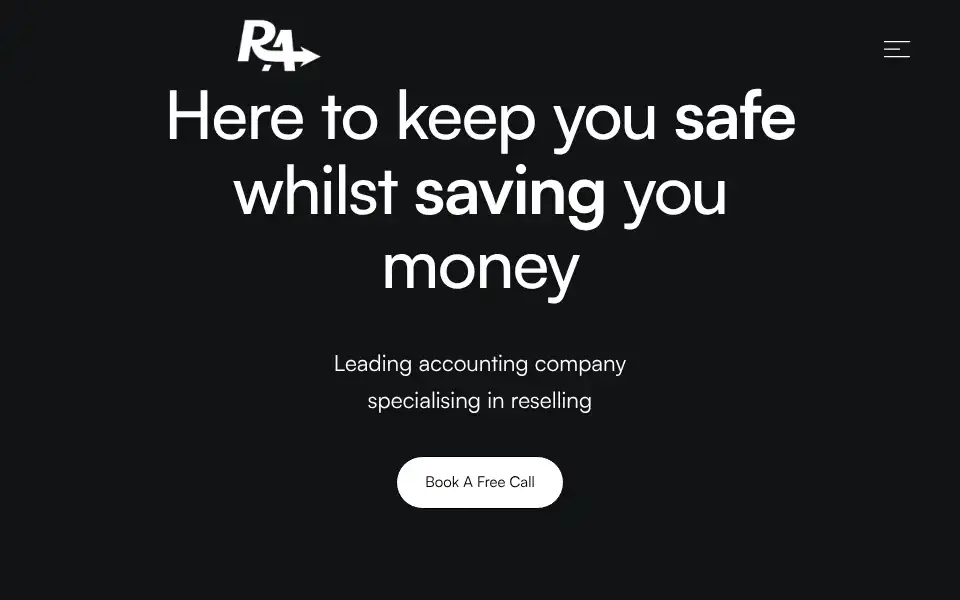 Screenshot of reselleraccounting.co.uk