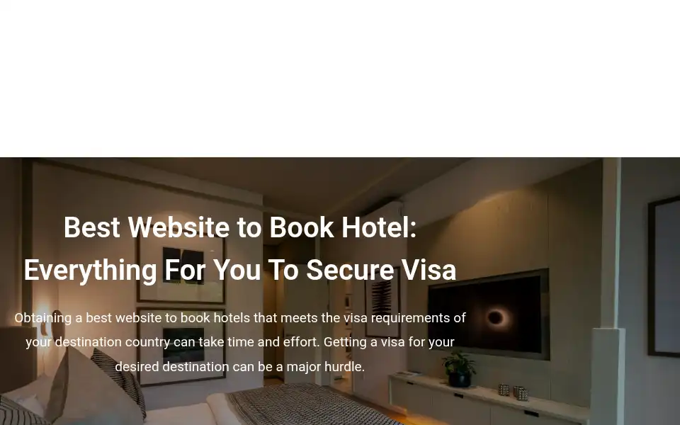 Screenshot of reservationforticket.com