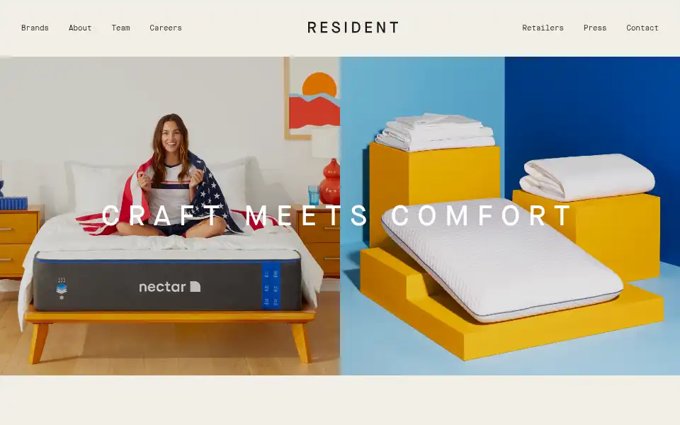 Screenshot of residenthome.com