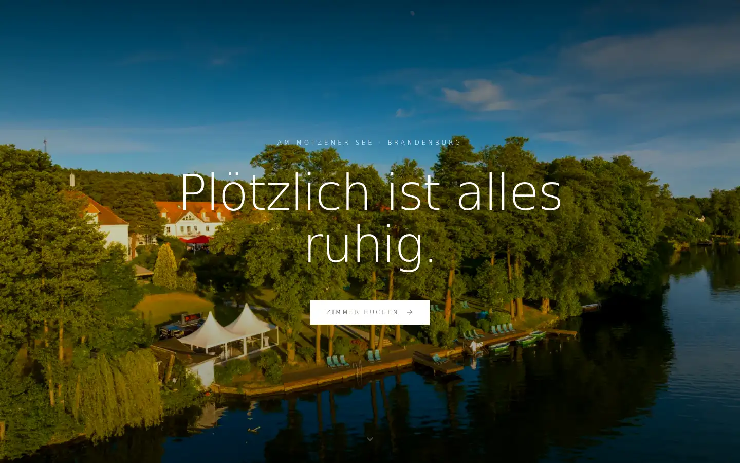 Screenshot of residenzseehotel.de