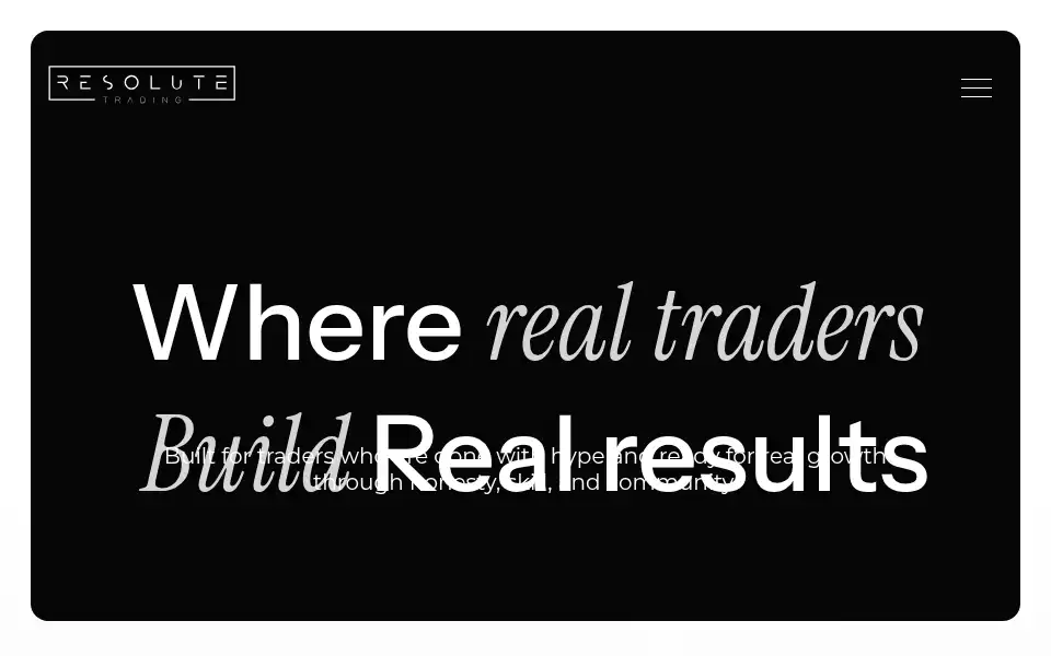 Screenshot of resolute-trading.be