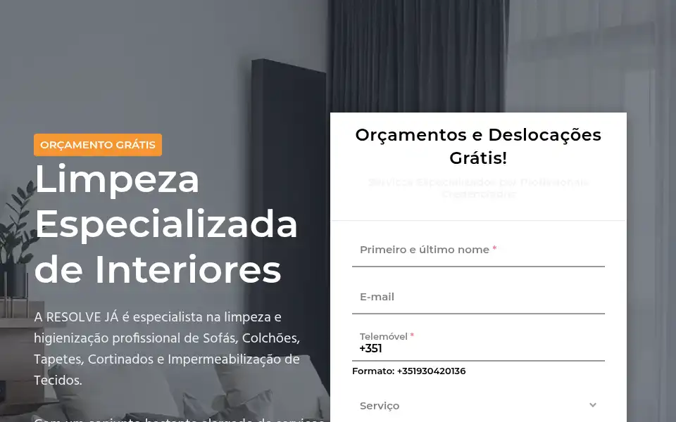 Screenshot of resolveja.pt
