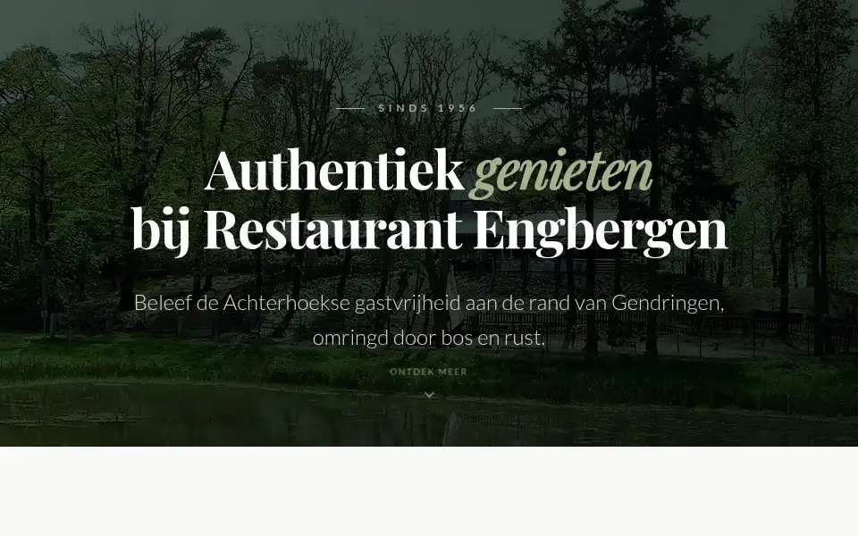 Screenshot of restaurant-engbergen.nl