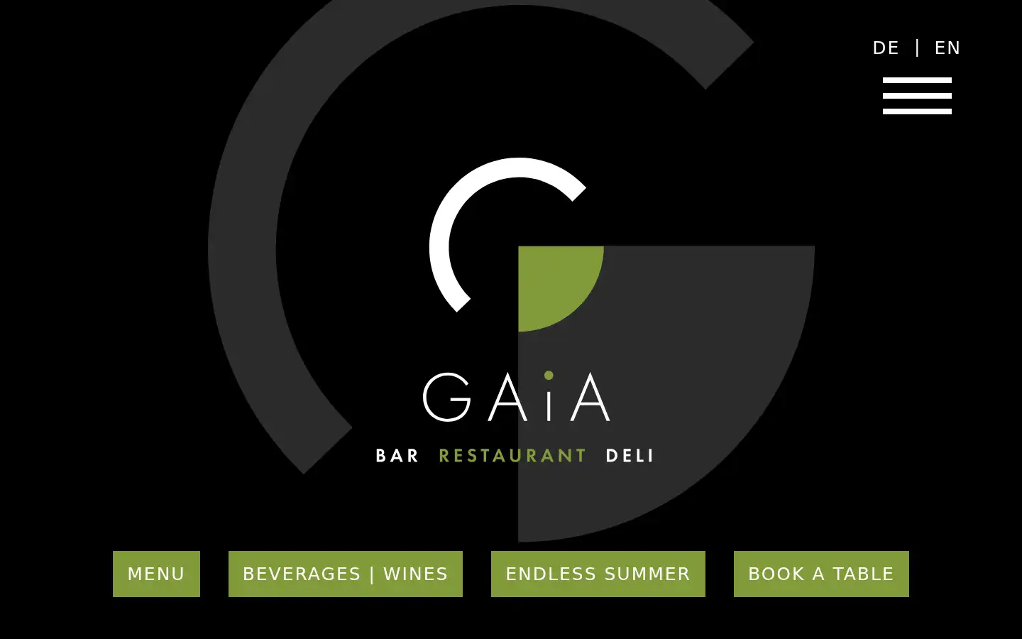 Screenshot of restaurant.gaia-gasteig.de