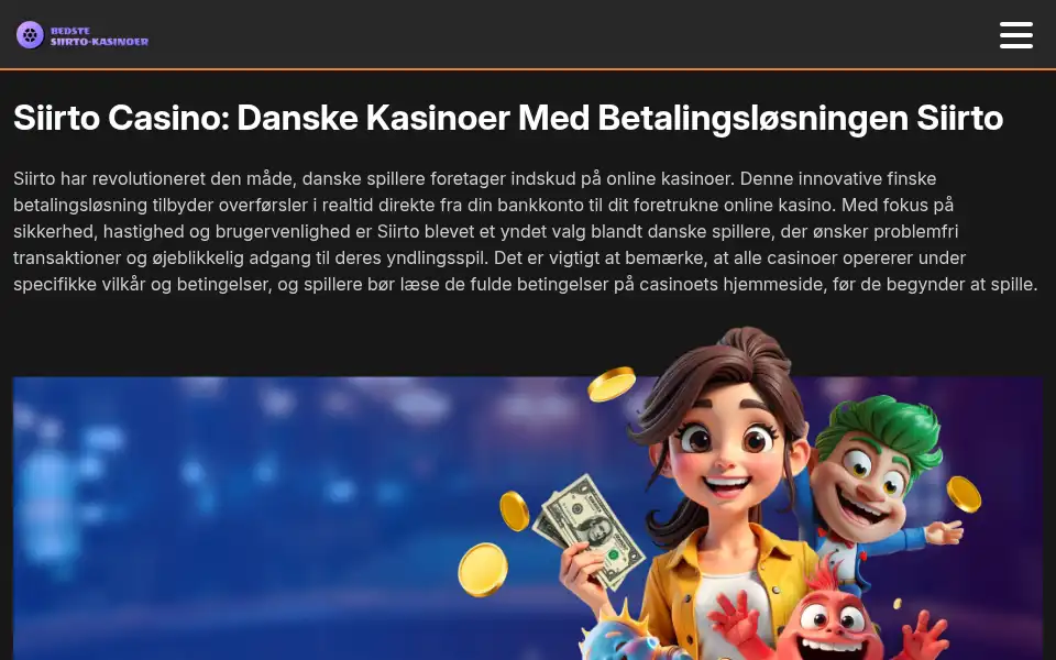 Screenshot of restaurant-m.dk