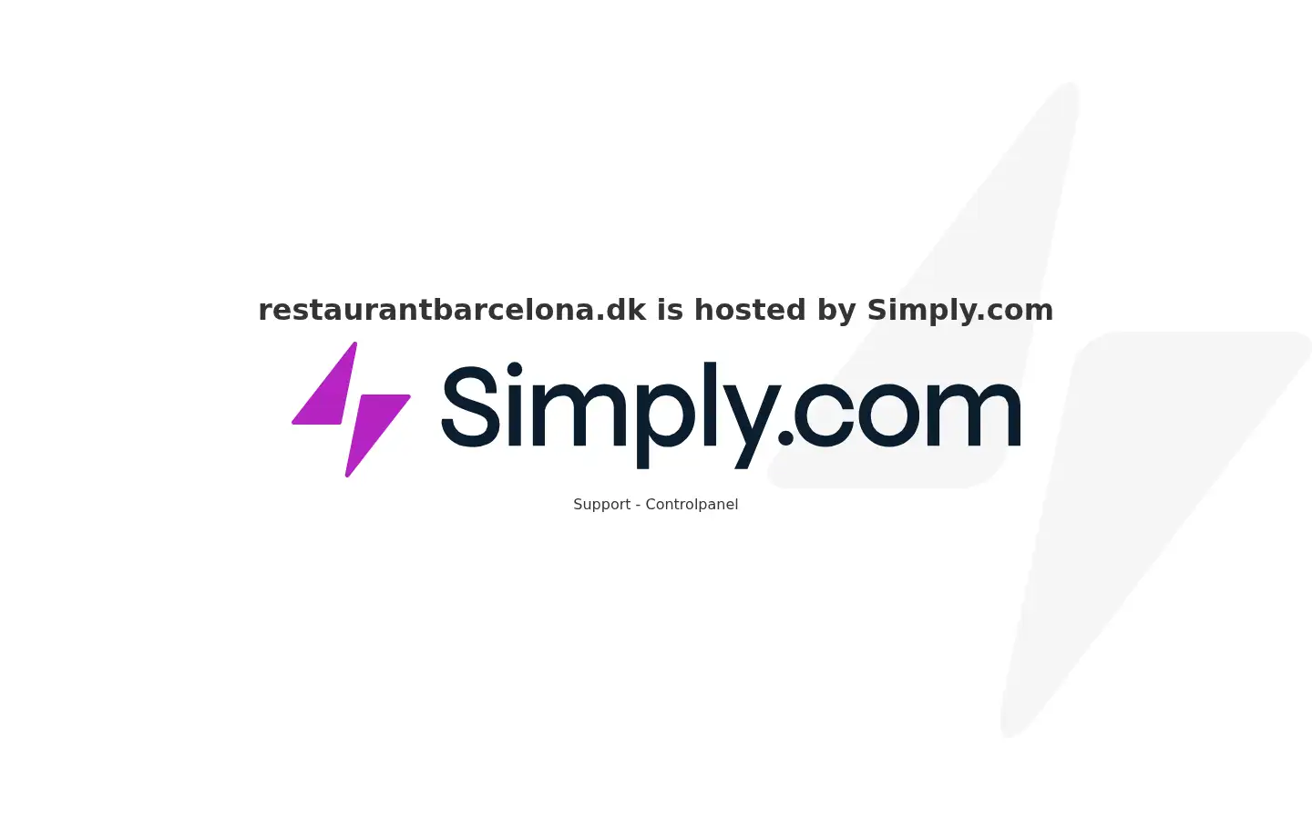 Screenshot of restaurantbarcelona.dk