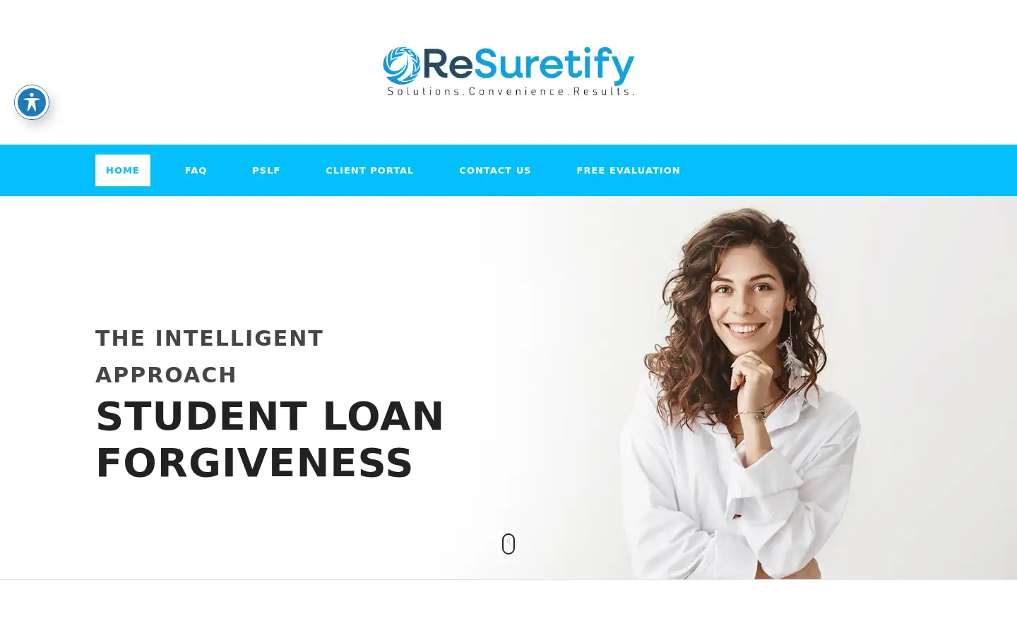 Screenshot of resuretify.com