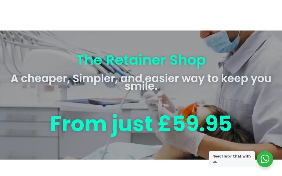 Screenshot of retainer.shop