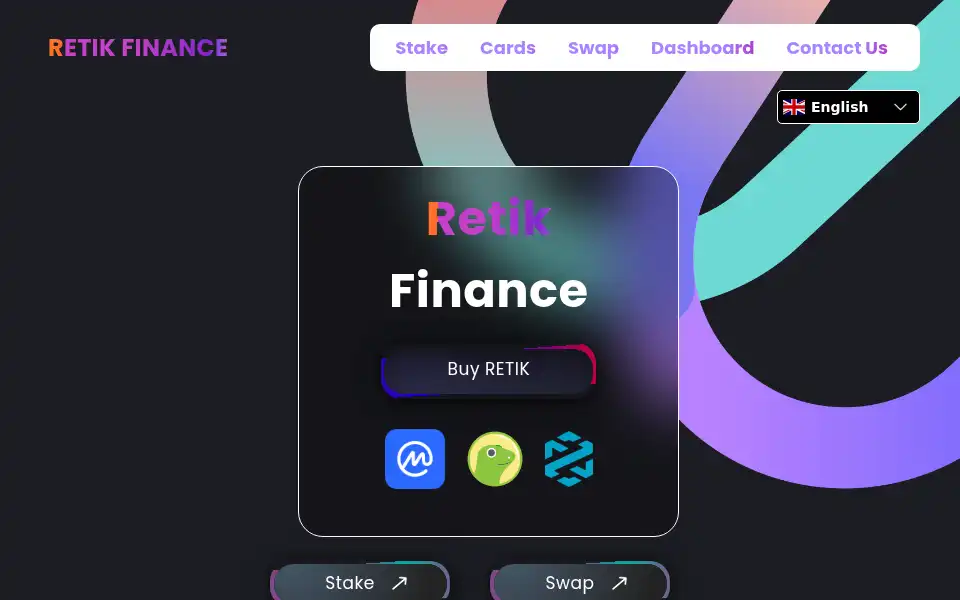 Screenshot of retik.com