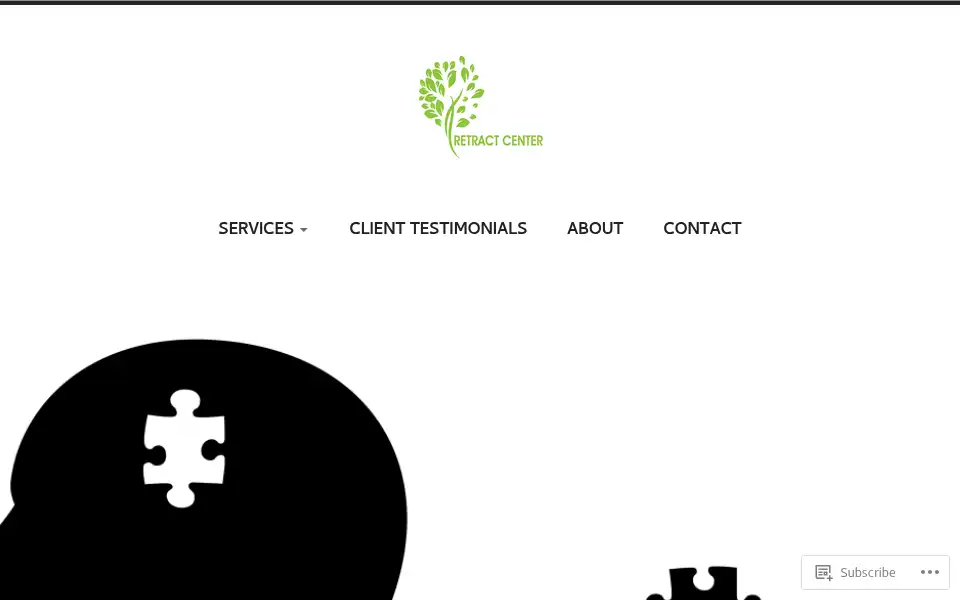 Screenshot of retractcenter.com