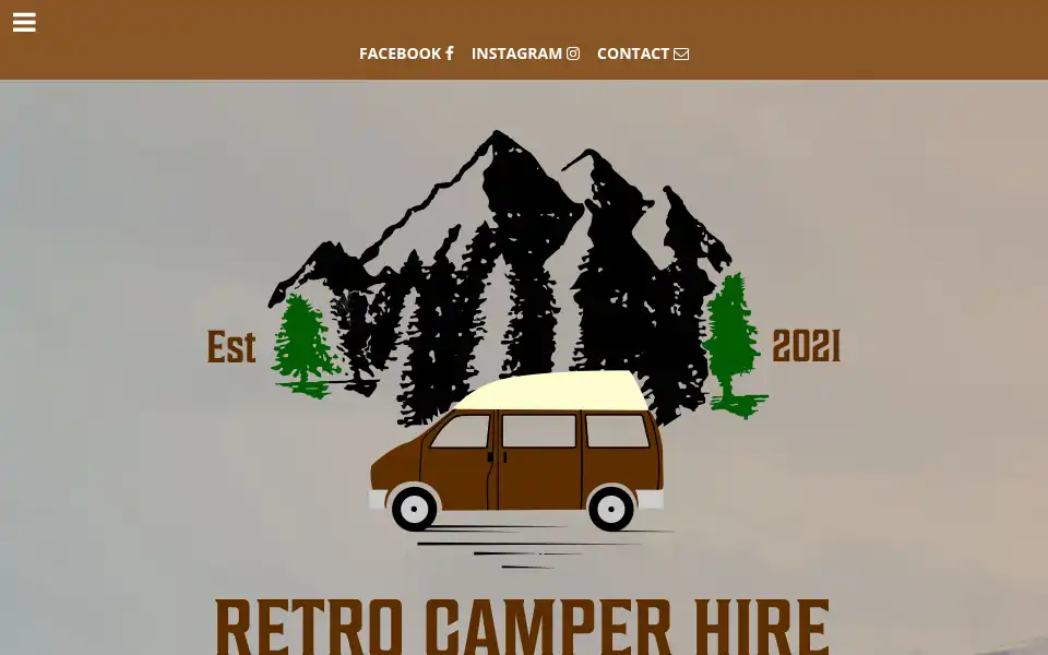 Screenshot of retrocamperhire.ie