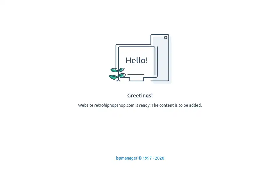 Screenshot of retrohiphopshop.com